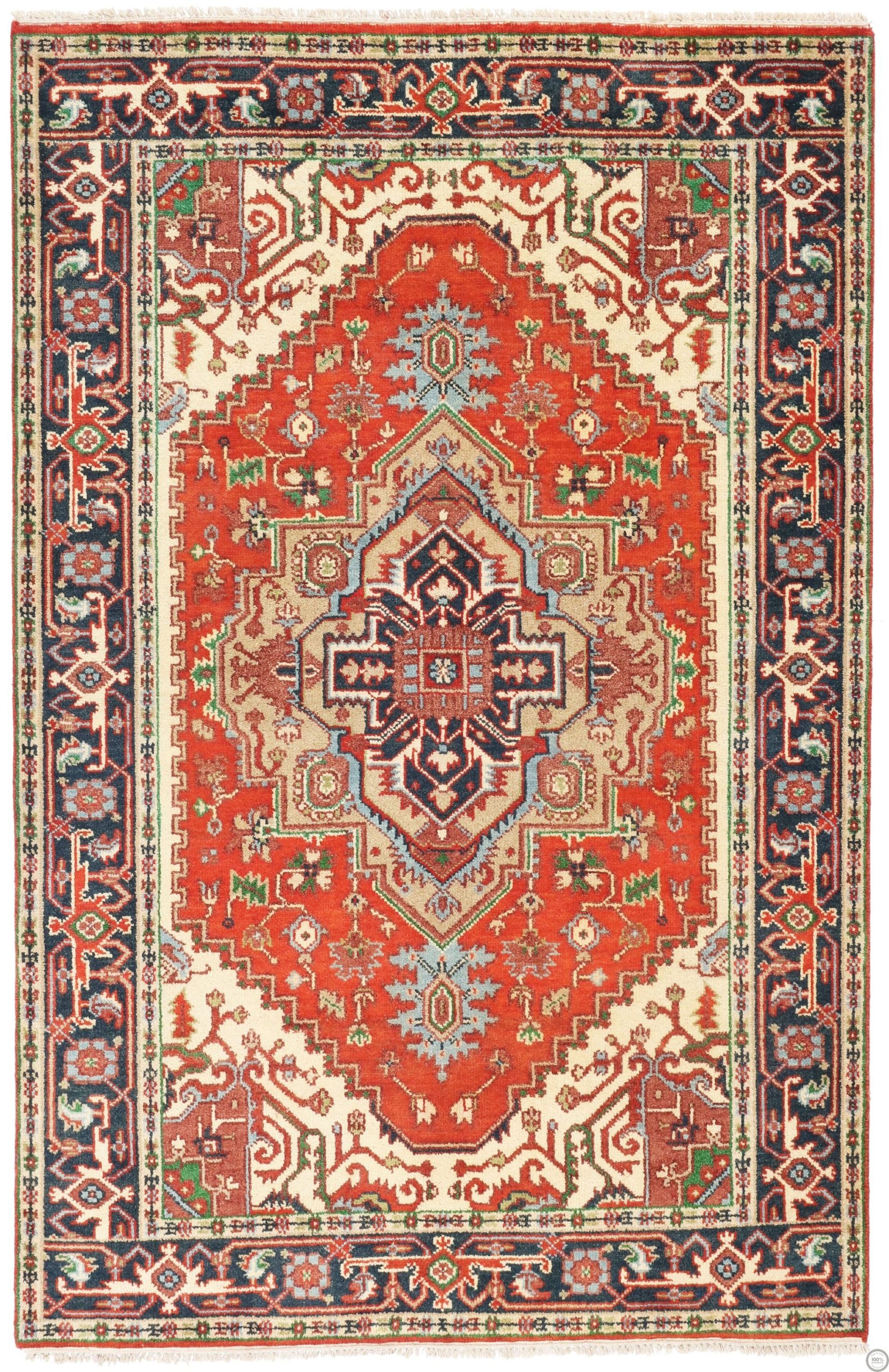 Serapi design rug - 7'8 x 5'1